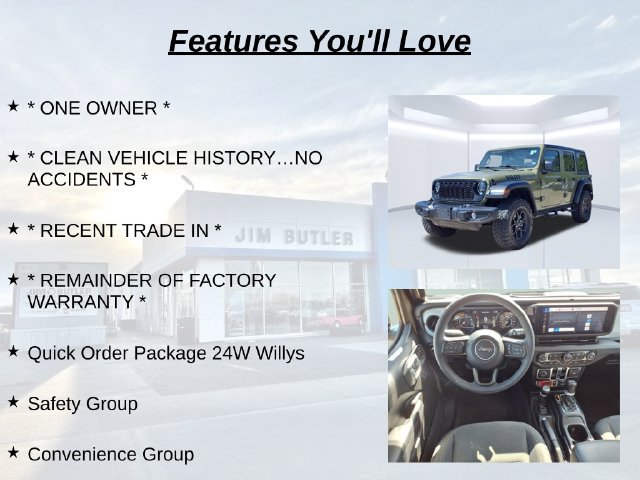 Used 2025 Jeep Wrangler Unlimited Sport AWD/4WD image 10