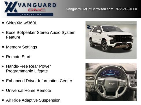 Used 2024 Chevrolet Tahoe Z71 w/ Z71 Off-Road Package image 12