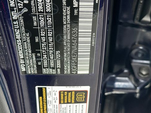 Used 2022 Mercedes-Benz GLS 450 4MATIC w/ AMG Line Exterior image 31