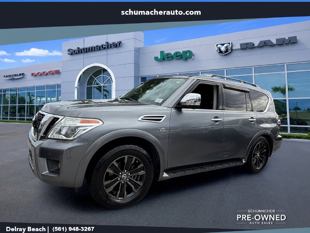 Used 2019 Nissan Armada Platinum w/ Cargo Package RWD image 3