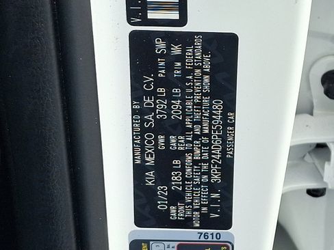 Certified 2023 Kia Forte LXS w/ LXS Technology Package FWD image 27