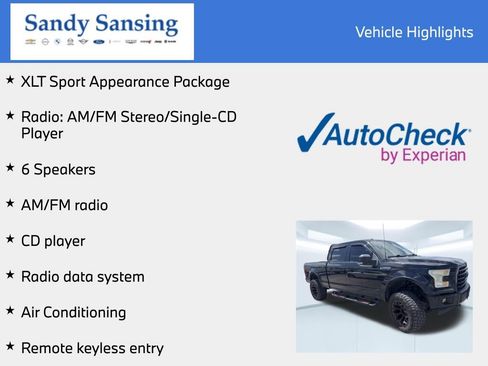 Used 2017 Ford F150 XLT w/ Equipment Group 301A Mid image 7