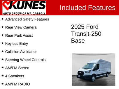 Used 2025 Ford Transit 250 148 High Roof Extended AWD w/ Load Area Protection Package