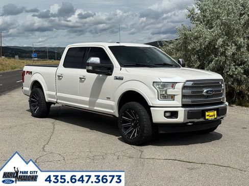 Used 2017 Ford F150 Platinum w/ Equipment Group 701A Luxury AWD/4WD image 8