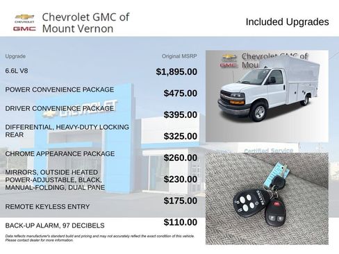 Used 2025 Chevrolet Express 3500 w/ Power Convenience Package image 6