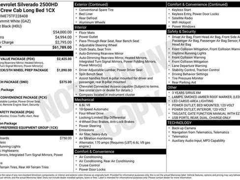 New 2026 Chevrolet Silverado 2500 Custom w/ Custom Value Package AWD/4WD image 25