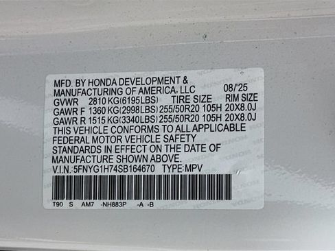 Used 2025 Honda Pilot Touring image 39