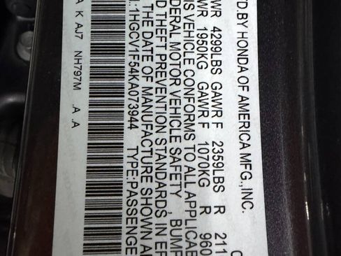 Used 2019 Honda Accord EX-L image 31