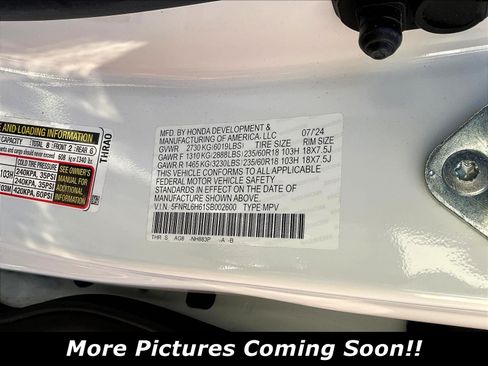 Certified 2025 Honda Odyssey EX-L image 6