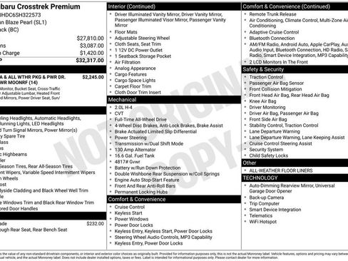 Certified 2025 Subaru Crosstrek 2.0i Premium AWD/4WD image 5