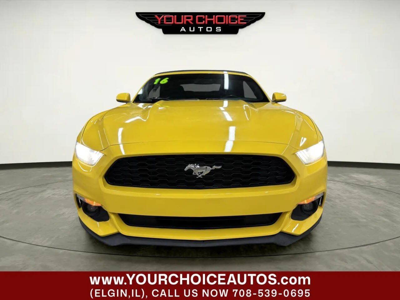 Used 2016 Ford Mustang Convertible w/ Equipment Group 051A RWD image 13
