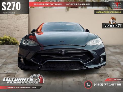 Used 2014 Tesla Model S P85 RWD image 75
