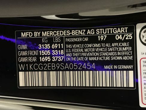 New 2025 Mercedes-Benz EQS 450+ 4MATIC Sedan image 13