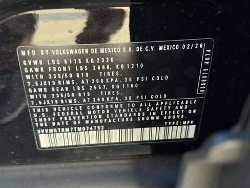 New 2026 Volkswagen Tiguan SE AWD/4WD image 17