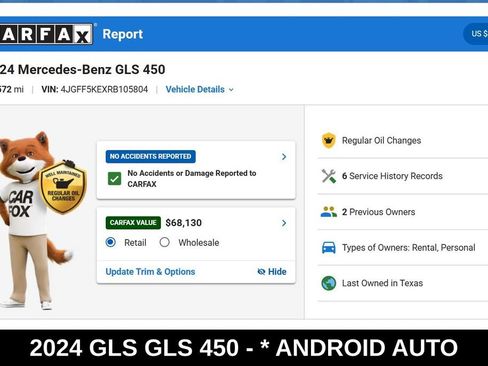 Used 2024 Mercedes-Benz GLS 450 4MATIC image 6