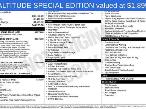 Used 2024 Jeep Compass Latitude w/ Sun and Sound Group AWD/4WD image 7