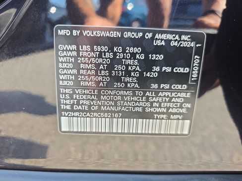 Used 2024 Volkswagen Atlas SE AWD/4WD image 33