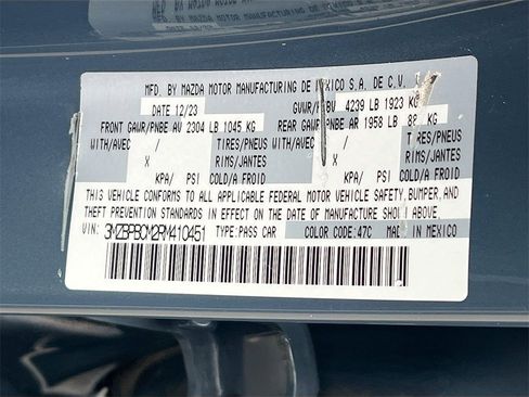 Used 2024 MAZDA MAZDA3 s image 31