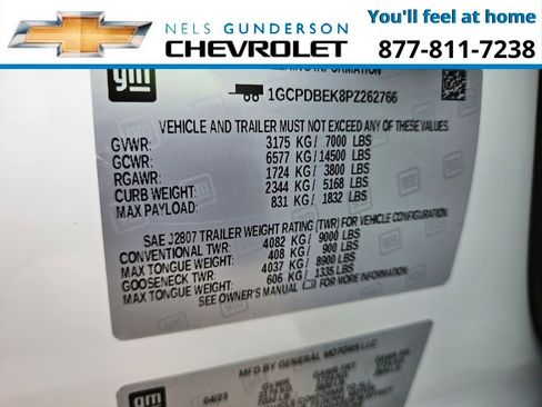 Certified 2023 Chevrolet Silverado 1500 Custom AWD/4WD image 17