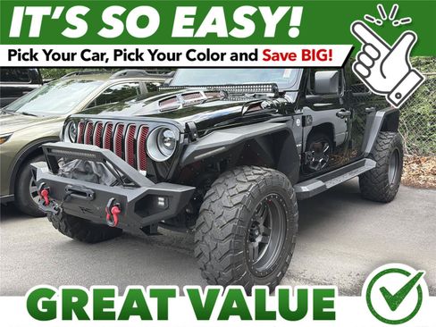 Used 2021 Jeep Wrangler Unlimited Sahara AWD/4WD image 1