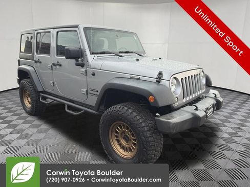 Used 2016 Jeep Wrangler Unlimited Sport w/ Quick Order Package 24S AWD/4WD image 1