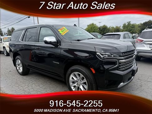 Used 2021 Chevrolet Tahoe Premier w/ Premium Package AWD/4WD image 1