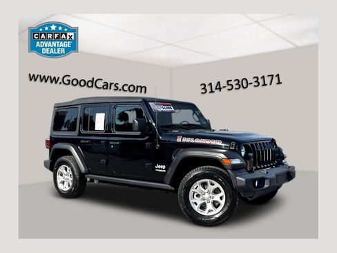 Certified 2021 Jeep Wrangler Islander image 1