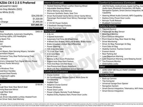 New 2026 MAZDA CX-5 Preferred AWD/4WD image 27