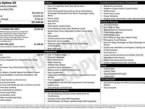 Used 2012 Kia Optima SX w/ Premium Touring Pkg image 15