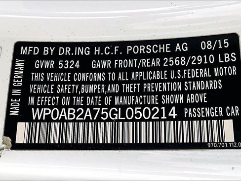 Used 2016 Porsche Panamera S image 19