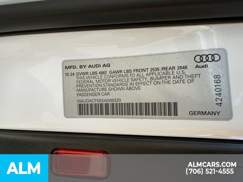 Used 2025 Audi A5 2.0T Premium Plus AWD/4WD image 31