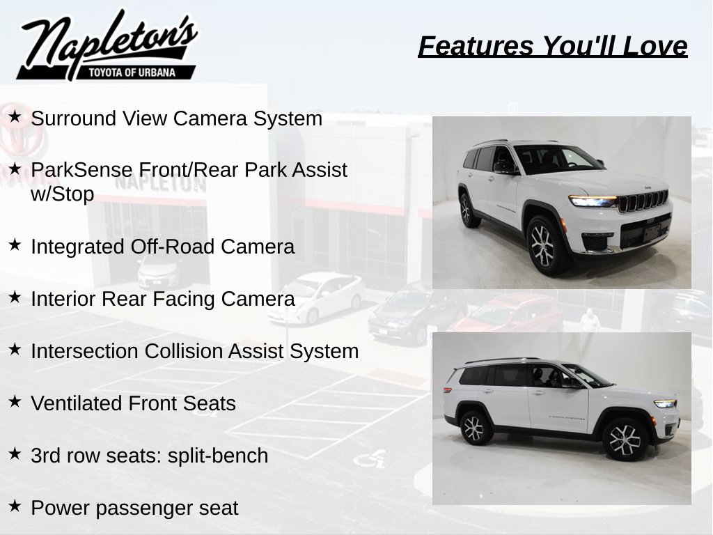 Used 2023 Jeep Grand Cherokee L Limited w/ Luxury Tech Group II AWD/4WD image 32