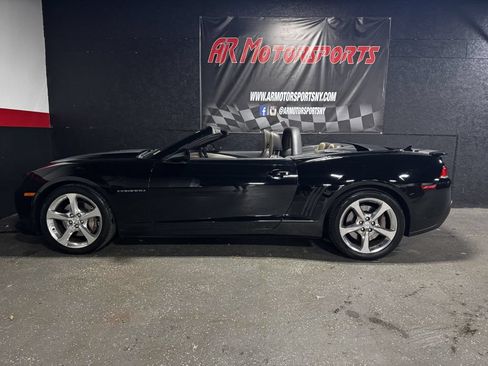 Used 2014 Chevrolet Camaro SS w/ Silver Rally Stripe Package RWD image 2
