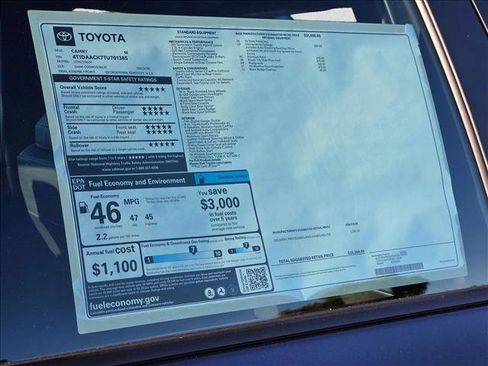 New 2026 Toyota Camry SE image 17