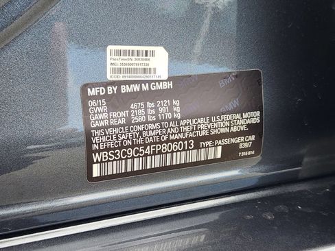 Used 2015 BMW M3 RWD image 27
