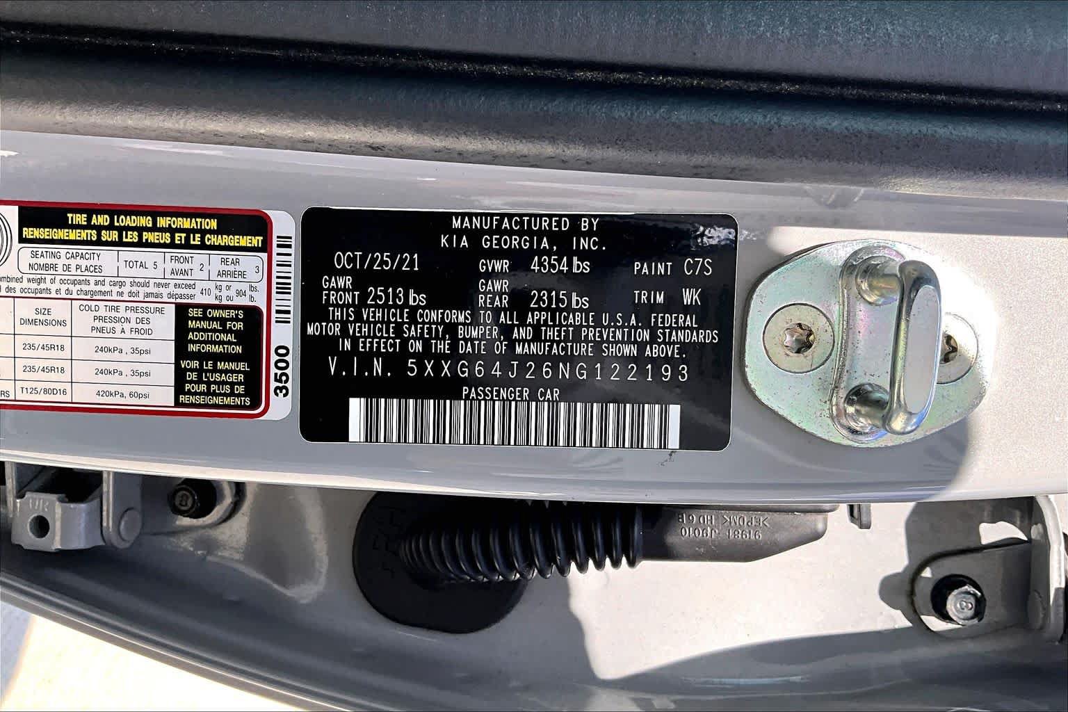Certified 2022 Kia K5 GT-Line w/ GT-Line FWD Premium Package image 32