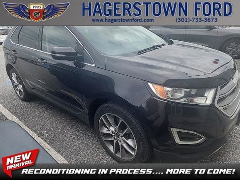 Certified 2017 Ford Edge Titanium w/ Technology Package AWD/4WD image 1
