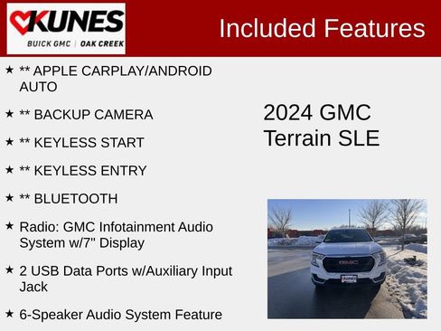 Used 2024 GMC Terrain SLE image 2