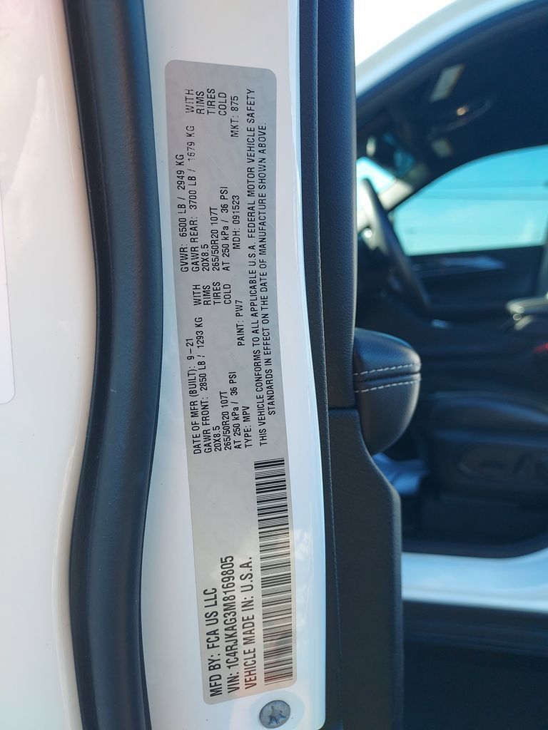 Used 2021 Jeep Grand Cherokee L Laredo AWD/4WD image 24