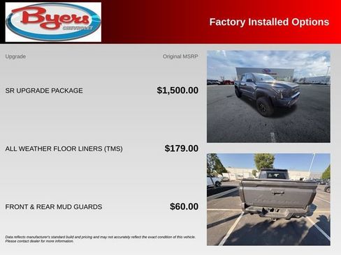 Used 2024 Toyota Tacoma SR w/ SR Upgrade Package AWD/4WD image 10