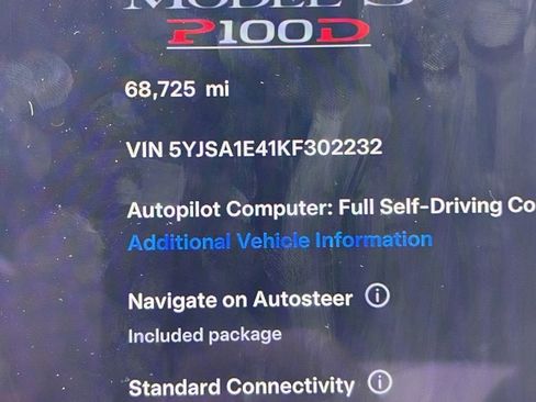 Used 2019 Tesla Model S P100D AWD/4WD image 8