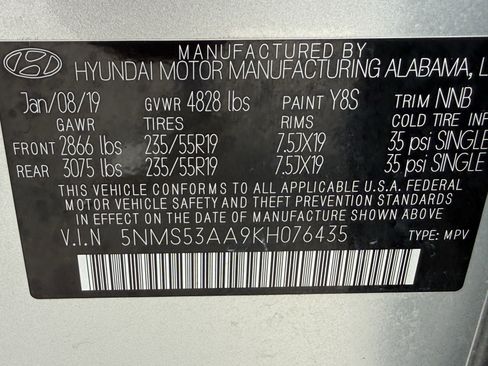 Used 2019 Hyundai Santa Fe Limited FWD image 36