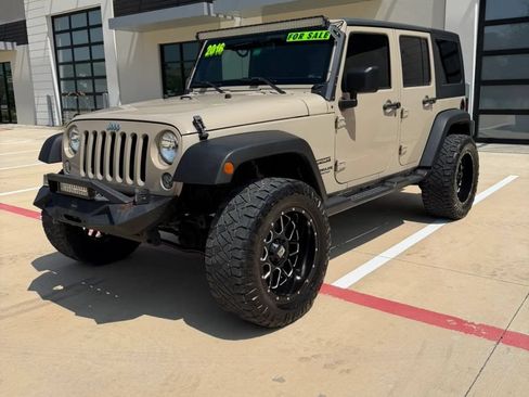 Used 2016 Jeep Wrangler Unlimited Sport w/ Quick Order Package 24S AWD/4WD image 1