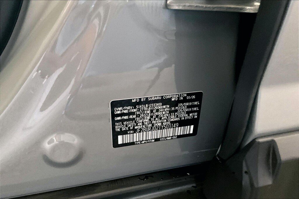 Certified 2026 Subaru Outback Touring XT AWD/4WD image 20