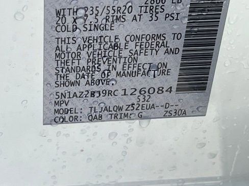 Used 2024 Nissan Murano SV w/ SV Midnight Edition Package image 27