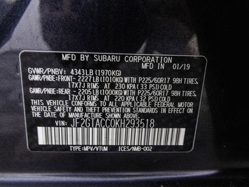 Used 2019 Subaru Crosstrek 2.0i Premium w/ Popular Package #3 AWD/4WD image 52