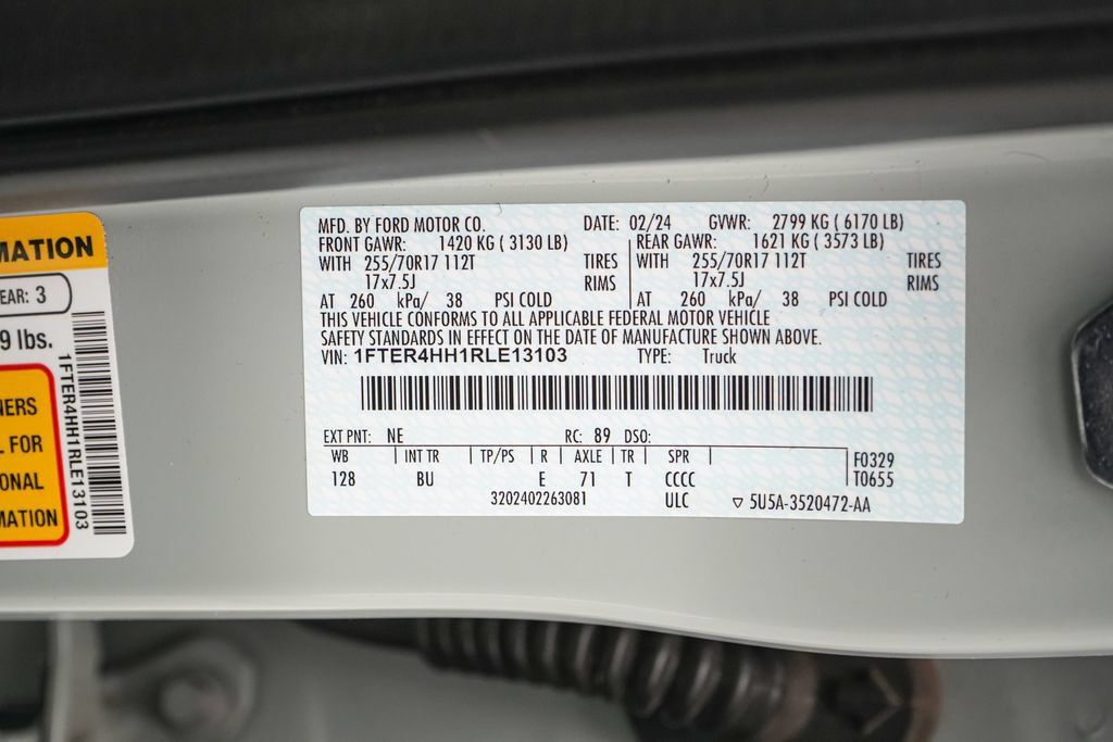 Certified 2024 Ford Ranger XLT AWD/4WD image 24