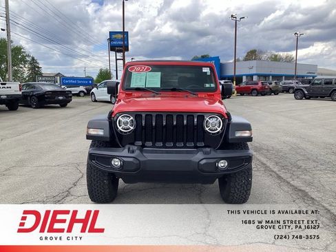 Used 2021 Jeep Wrangler Sport AWD/4WD image 2