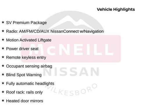 Used 2017 Nissan Rogue SV w/ SV Premium Package AWD/4WD image 9