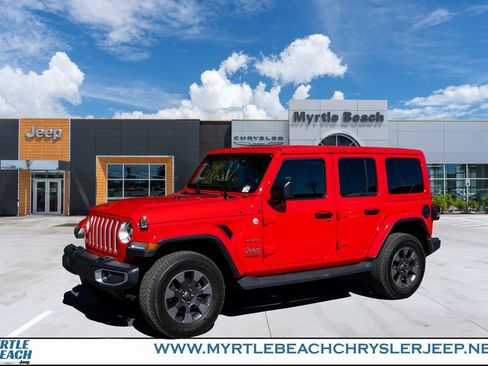 Certified 2019 Jeep Wrangler Unlimited Sahara image 1